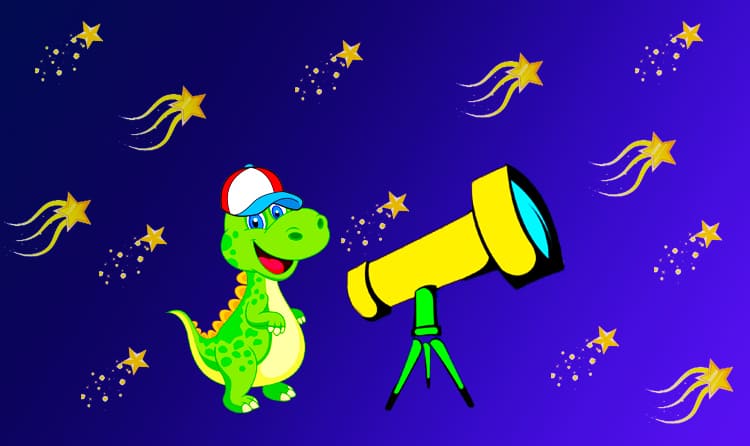 Dinocity – DimDim goes to astronomy camp!