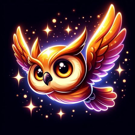 owls fly quietly