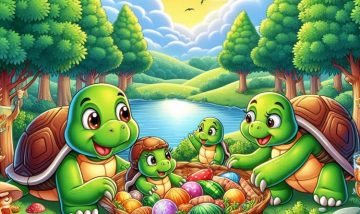 Turtles' Trip Story for kids