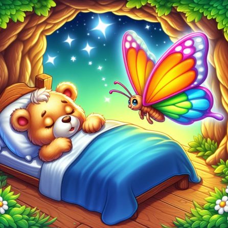 butterfly can't wake the bear