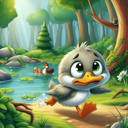 The Ugly Duckling Story for kids + Audio - Moonzia