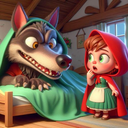 wolf and little riding hood
