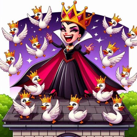 evil queen transforms 11 prince