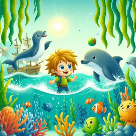 Leo and dolphins