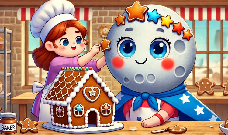 Moonzia and the Gingerbread House Mystery